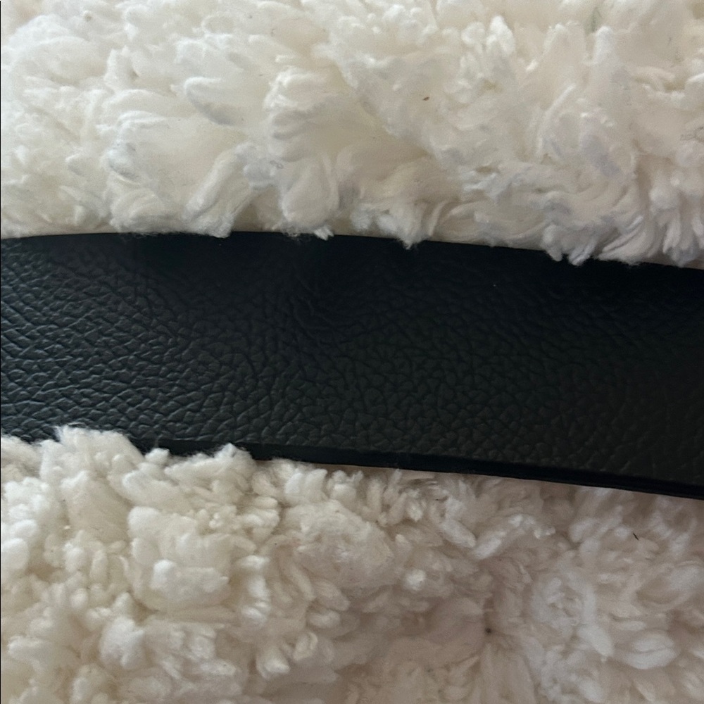 Chico's Black Belt with Gold and Silver Buckle - Picture 5 of 7